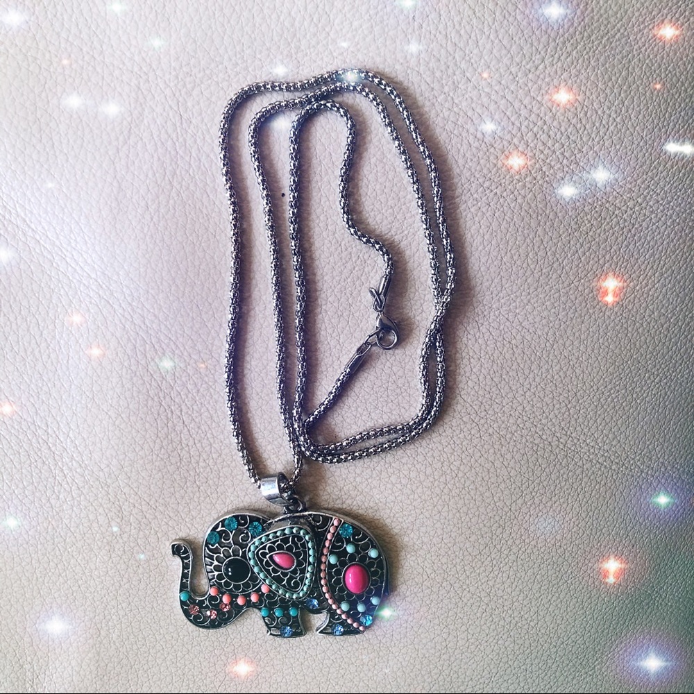 Elephant necklace